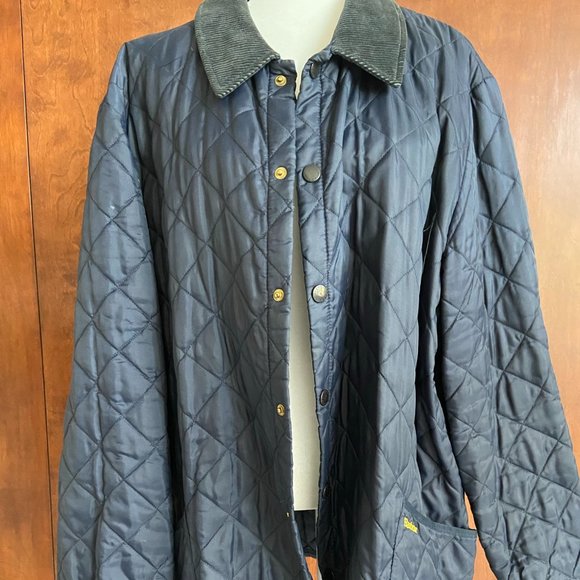 Barbour Liddesdale Quilted Jacket Navy XL - Picture 1 of 11